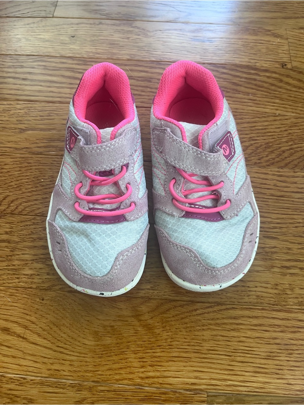 Merrell Bare Steps A83 pink and white 8c